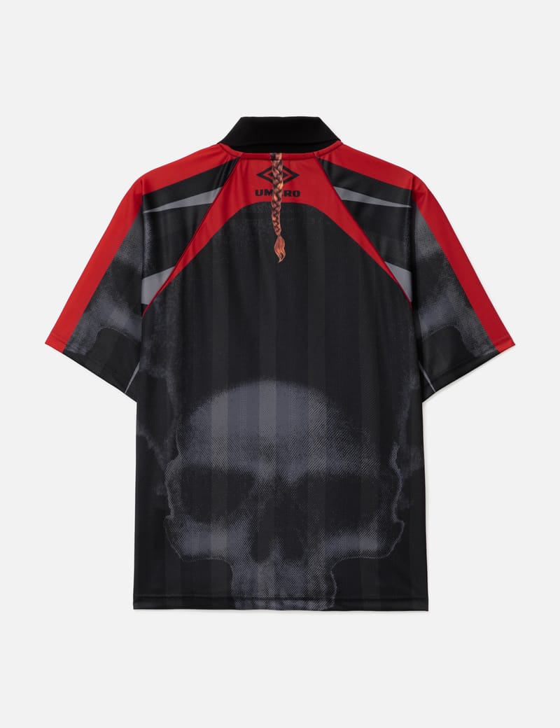 Umbro Umbro x Slam Jam 01 03 Polo - Lightweight black/red co