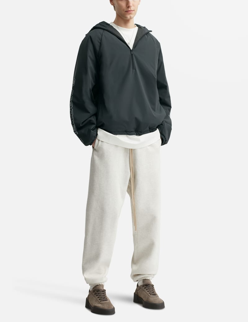 Fear of God Essentials Tech Nylon Half Zip Anorak - Water