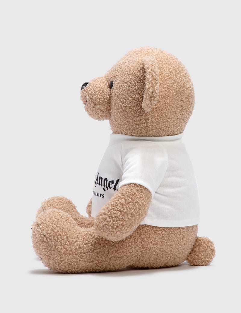 置物 Palm Angels bear boule de neige Palm Angels - Teddy Bear Sprayed Logo Collectible | HBX