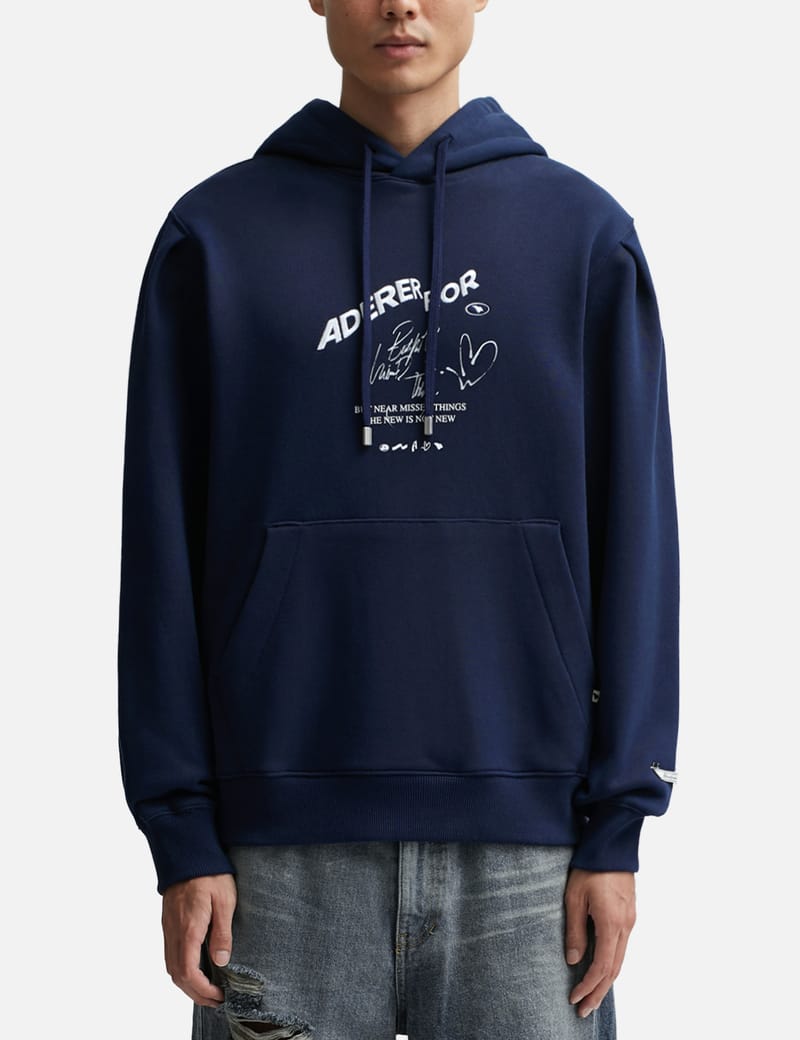 Ader Error - SIGNATURE LOGO HOODIE | HBX - Globally Curated