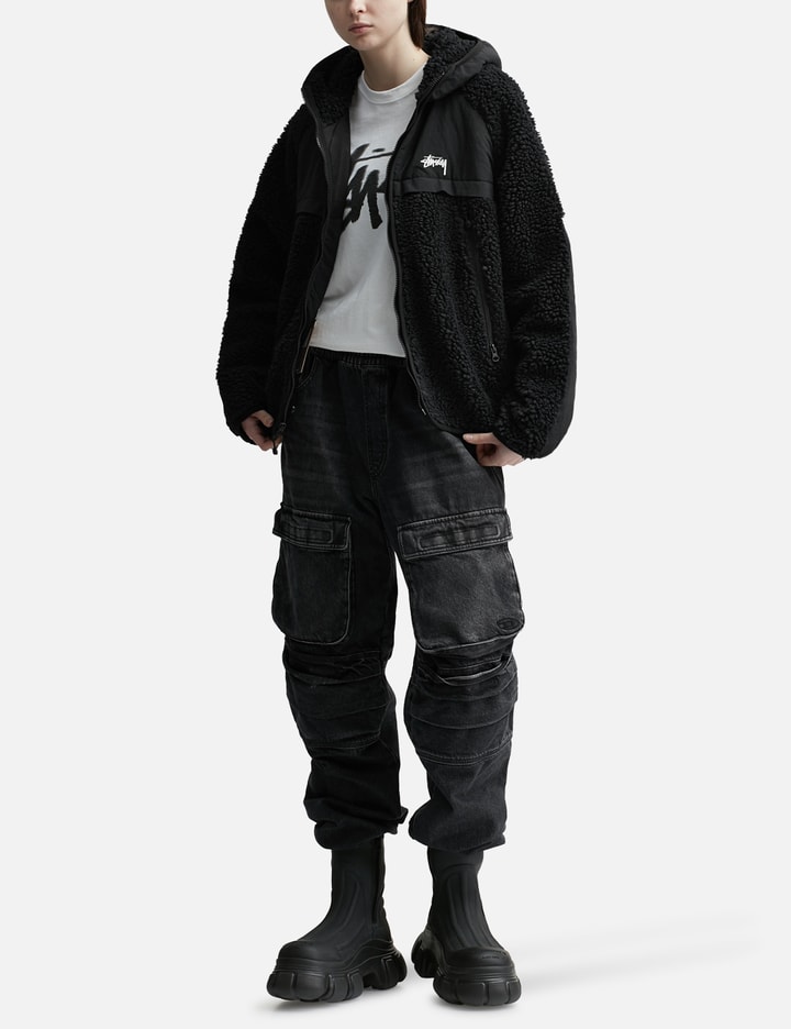 Stüssy - Sherpa Paneled Hooded Jacket | HBX