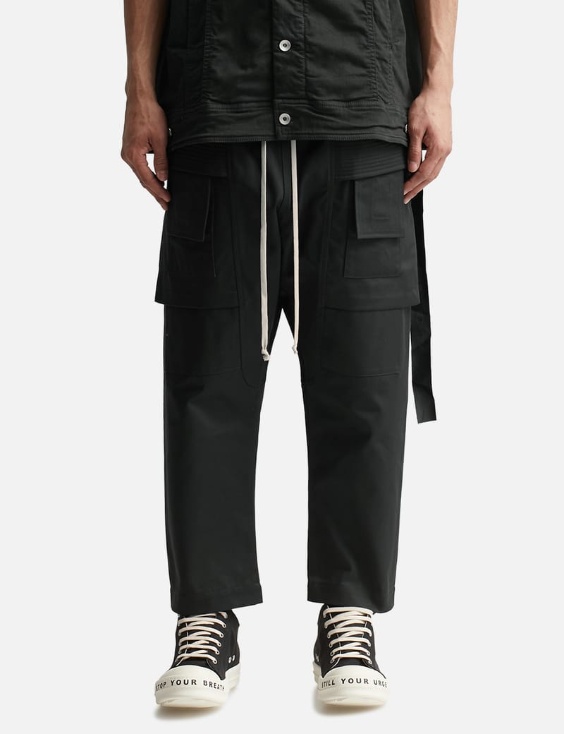 Rick Owens Drkshdw - Creatch Cargo Pants | HBX - Globally Curated