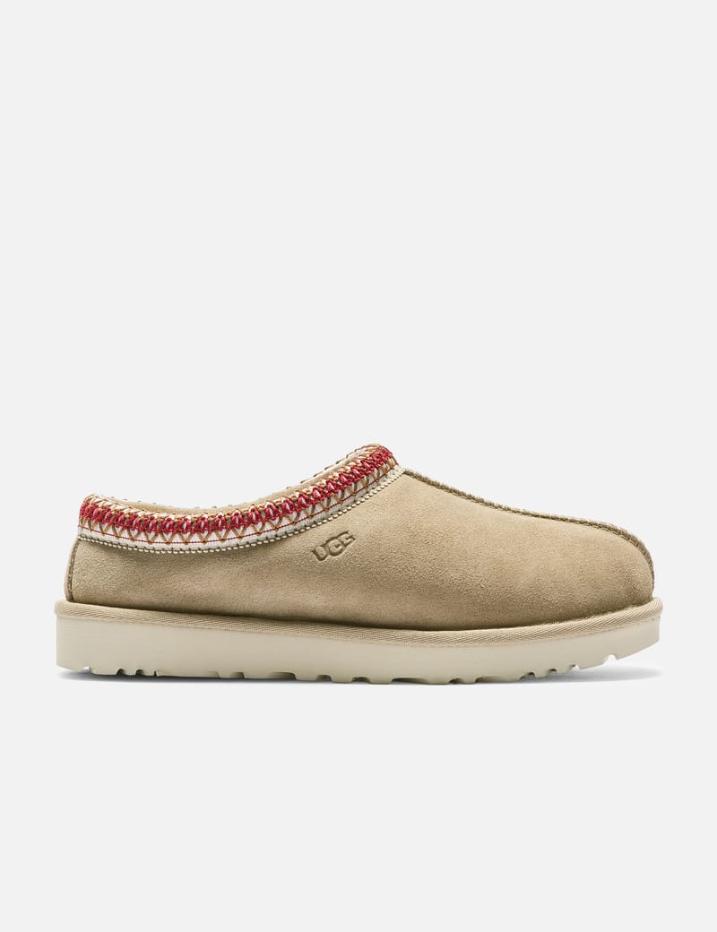 UGG Sheepskin Embroidery Earmuff - Chestnut shearling earmuffs