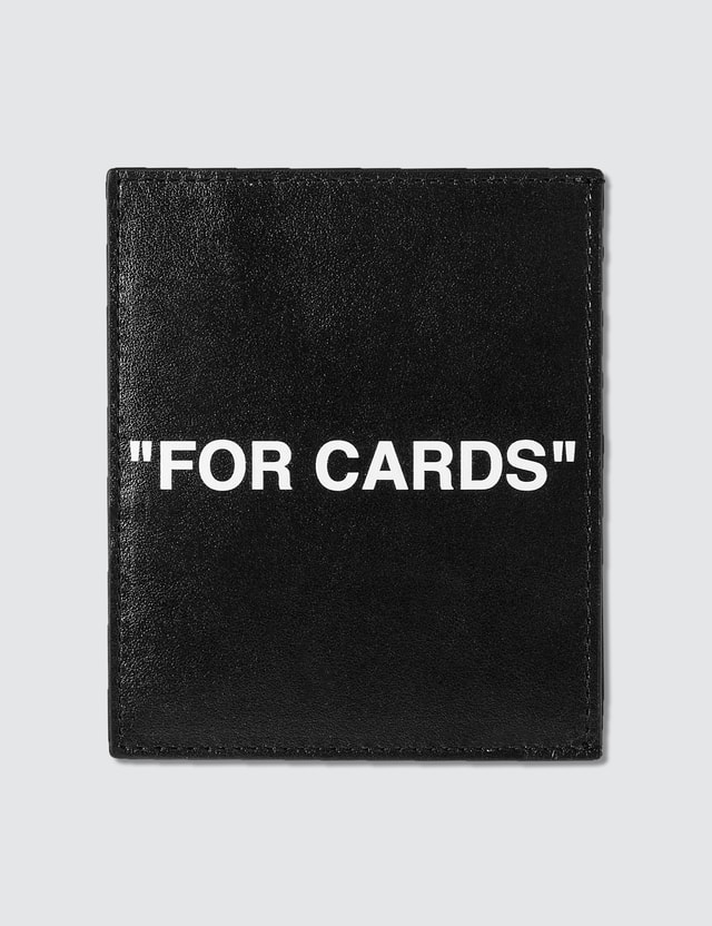 Off-White - Quote Card Holder | HBX