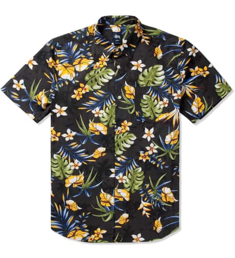 Stüssy - Black Paradise Shirt | HBX - ハイプビースト
