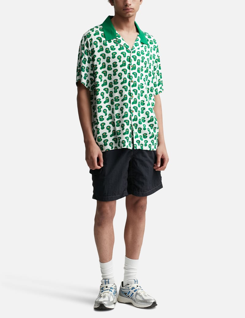Bogey Boys - ALL OVER THE FLAG BUTTON-UP | HBX - Globally
