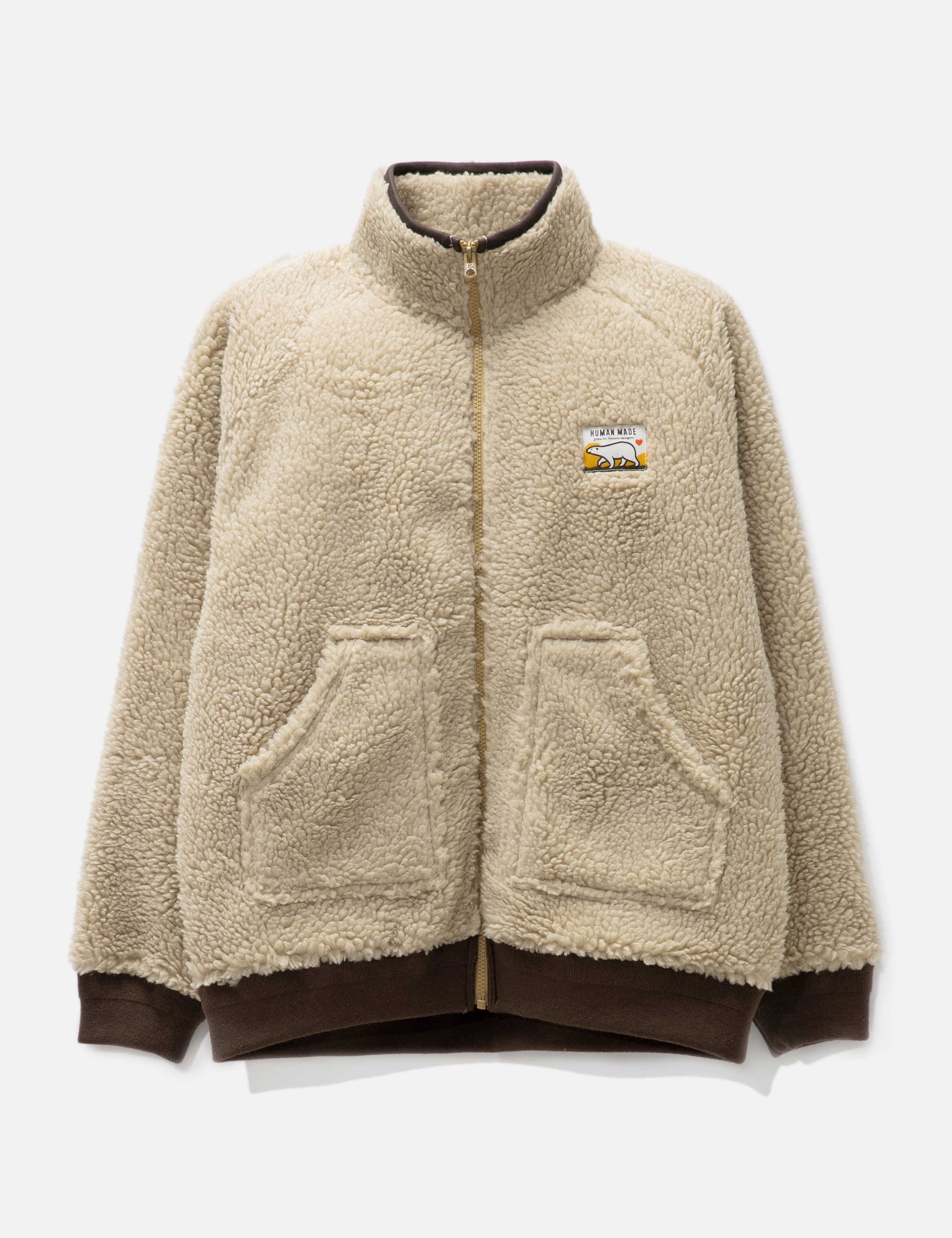Human Made - Boa Fleece Jacket | HBX - Globally Curated Fashion