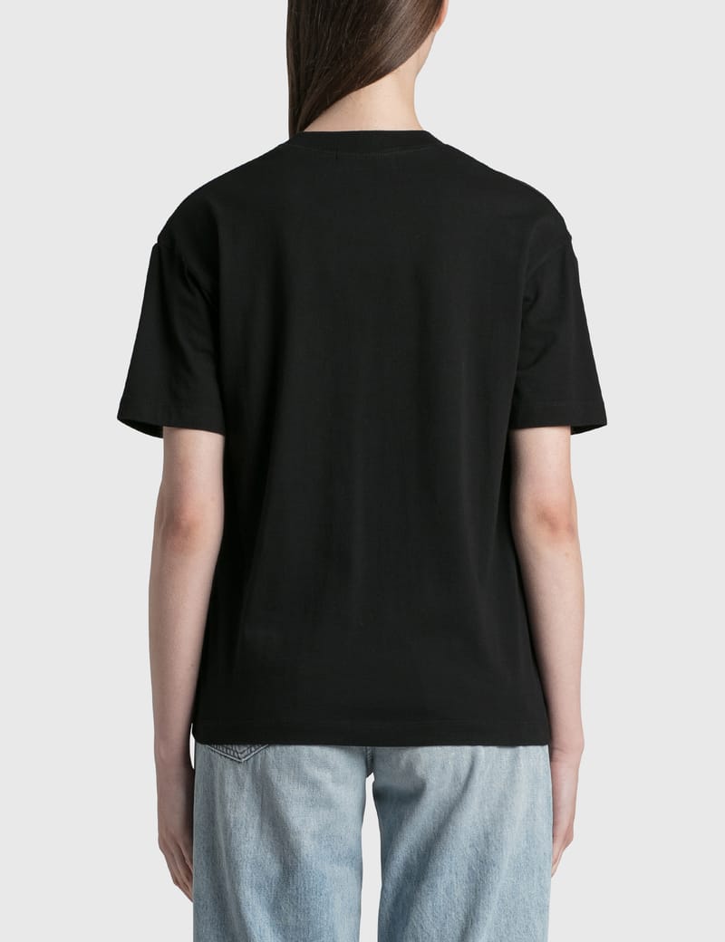 Tシャツ・カットソー AMBUSH Woman T-Shirt Black BWAA040S23JER001 1001 AMBUSH® - Sleeve Slit T-shirt | HBX - Globally Curated