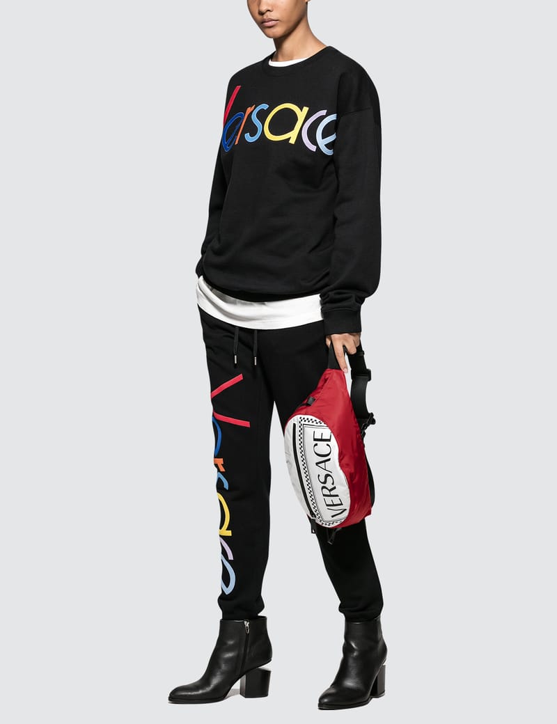 Versace best sale rainbow sweatshirt