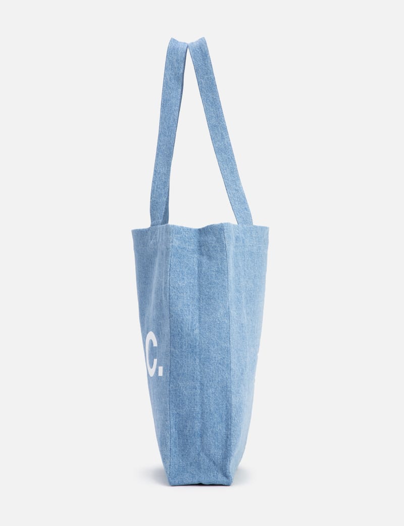 トートバッグ APC Lou Tote Bag Blue Stripe COHDOM61442IAA COHDOM61442IAAFW A.P.C. - Lou Stripe Tote Bag | HBX - Globally Curated
