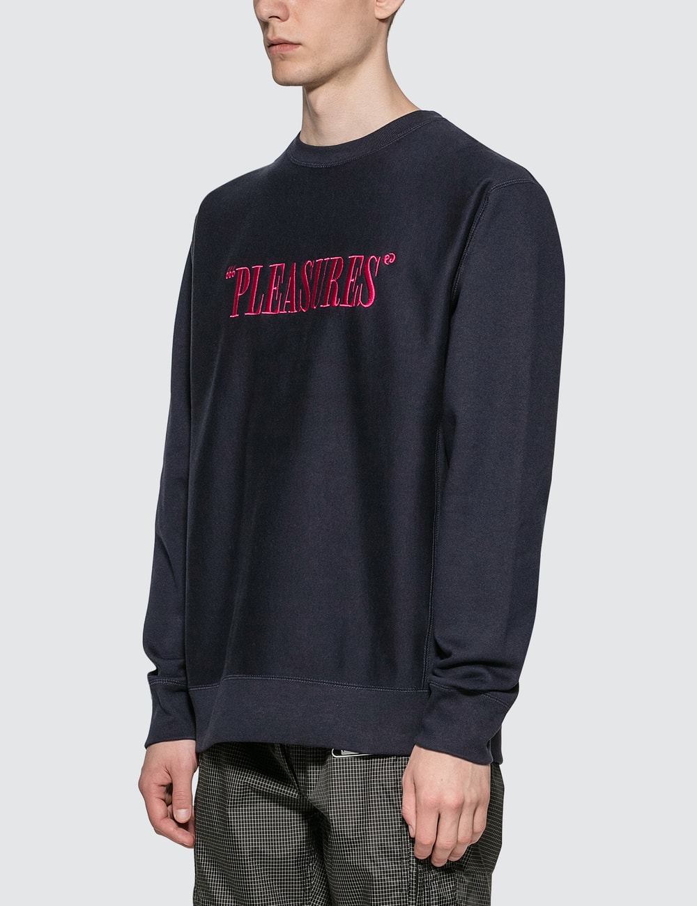 Pleasures - Balance Embroidered Premium Sweatshirt | HBX