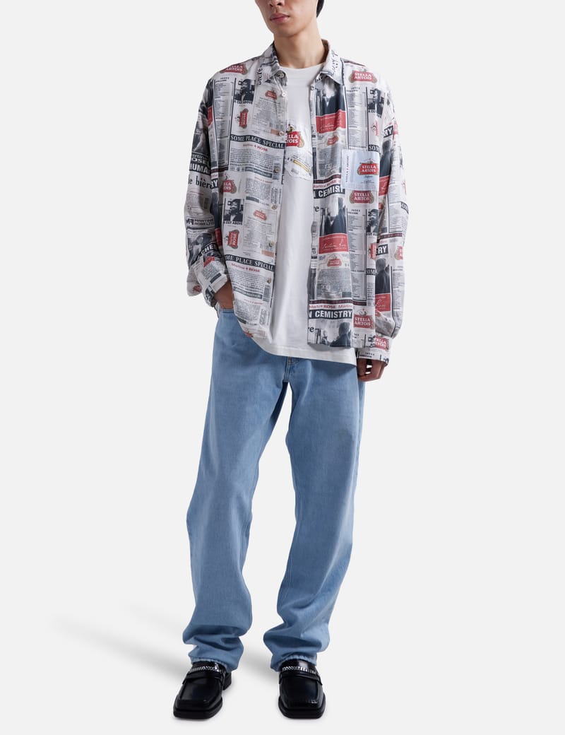 Martine Rose ハイネックロングTシャツ 確実正規品 Martine Rose 90-91 Autumn & Winter Collection Long Sleeve T