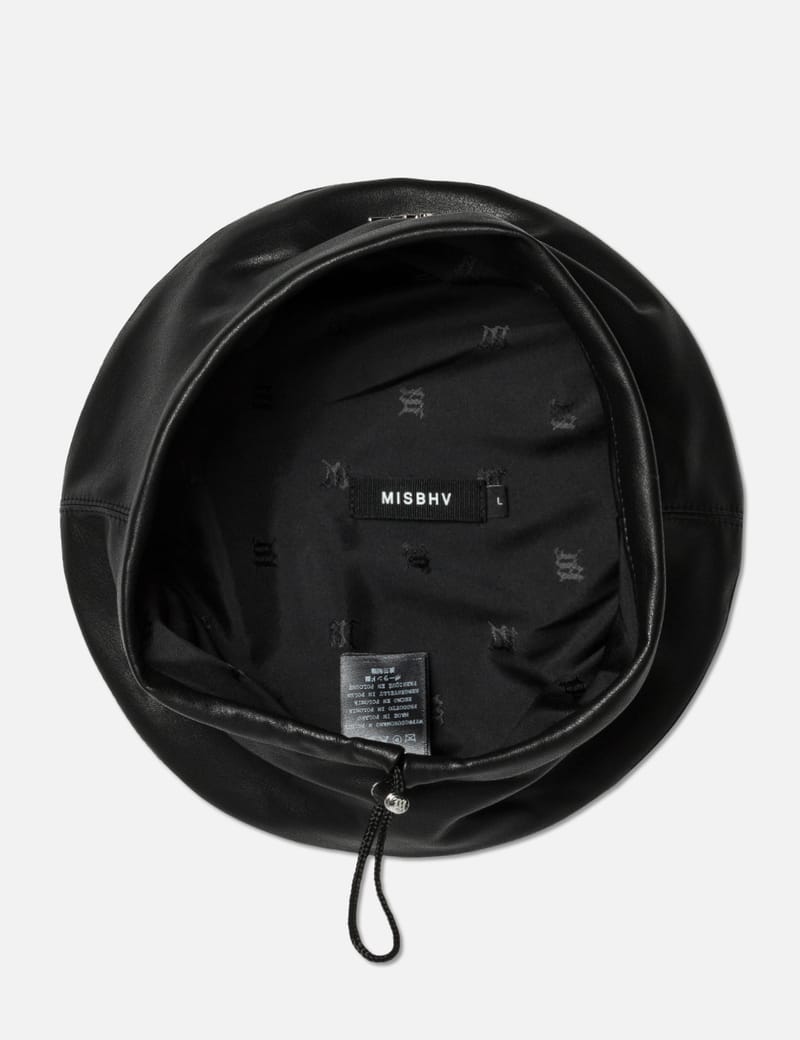 Misbhv - VEGAN LEATHER BERET | HBX