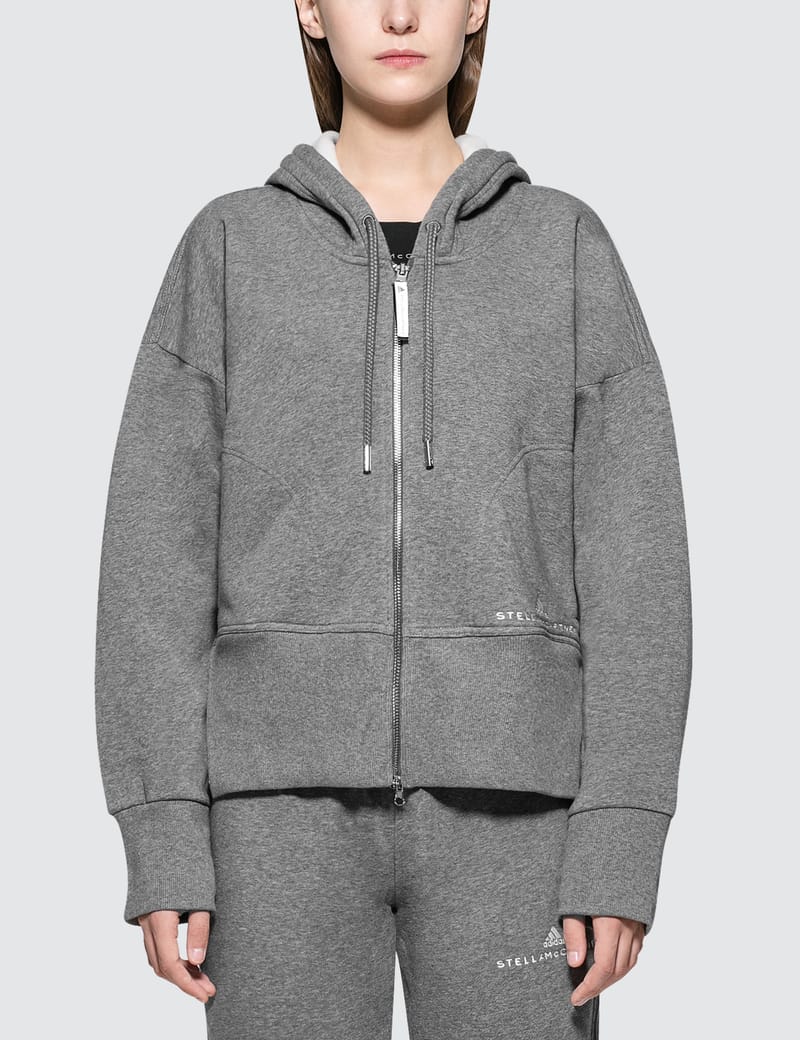 Adidas by Stella McCartney - Ess Zip Hoodie | HBX - ハイプビースト ...