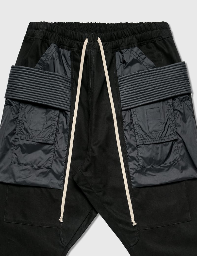 Rick Owens Drkshdw - Creatch Cargo Drawstring Pants | HBX