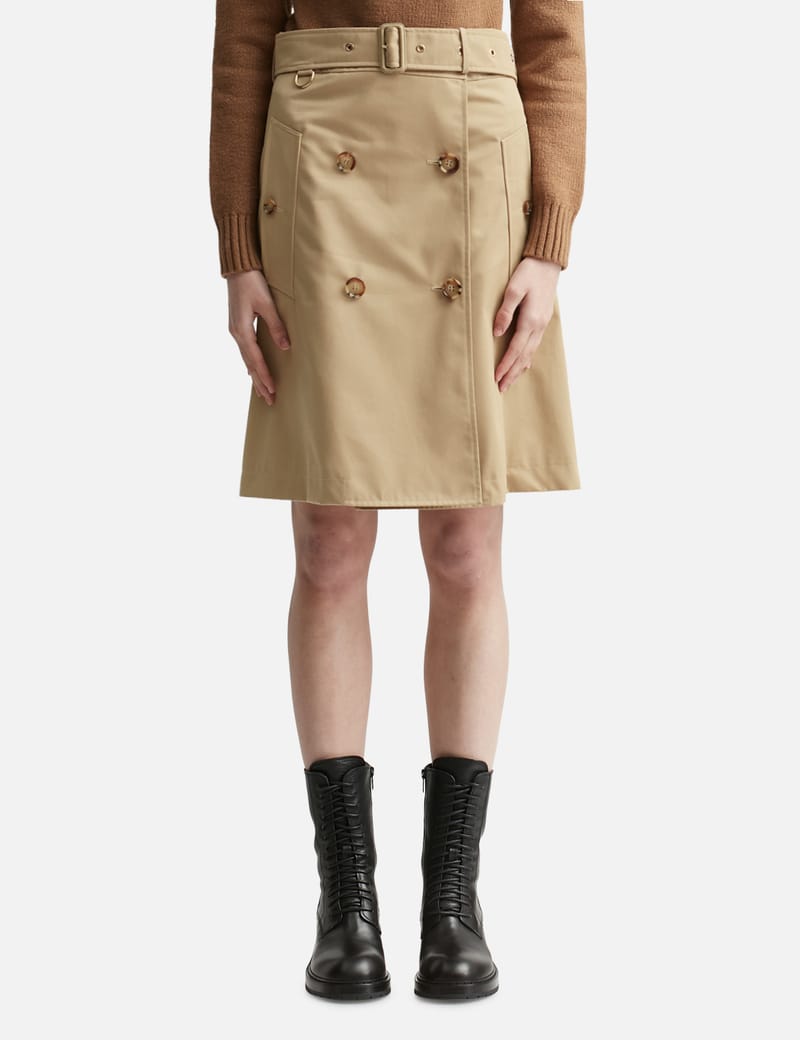 Burberry trench skirt sale