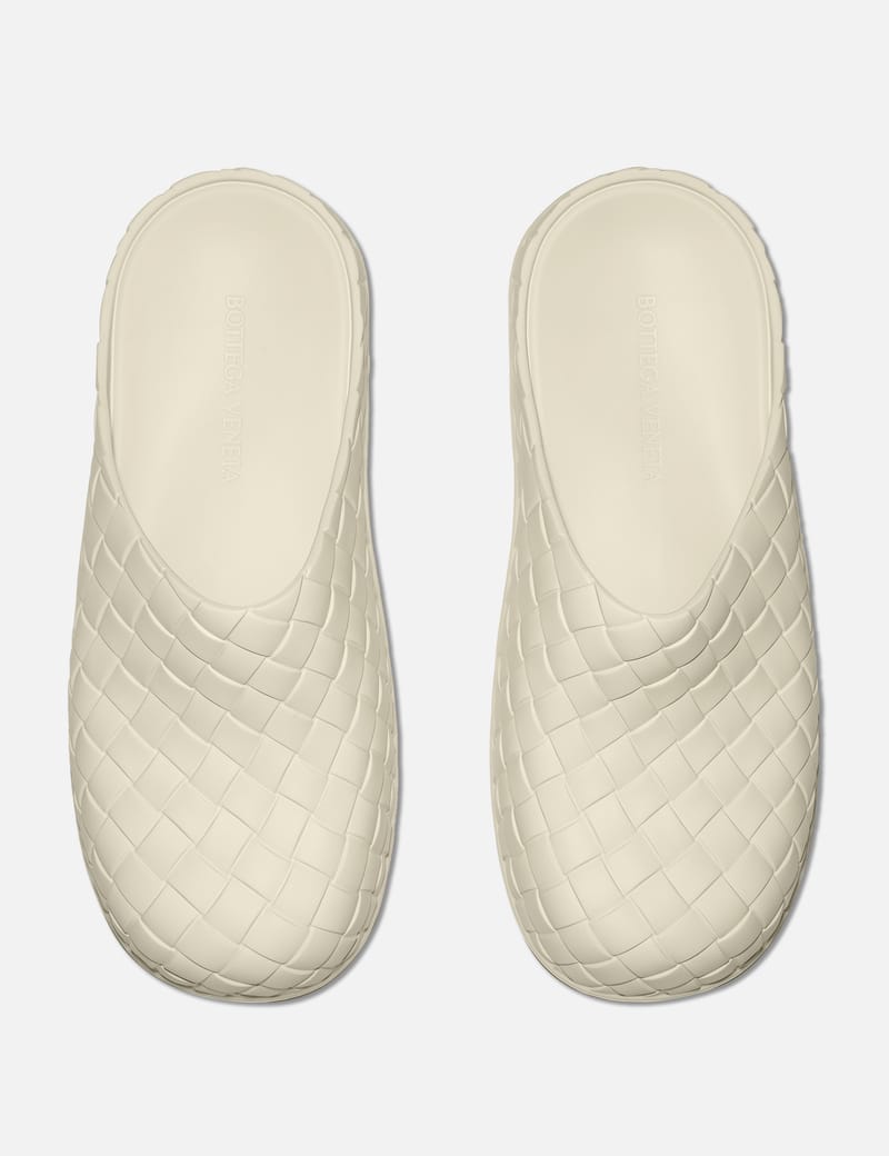 【BOTTEGA VENETA】ビービー クロッグ サンダル シーソルト ロゴ BOTTEGA VENETA】ビービー クロッグ サンダル シーソルト ロゴ