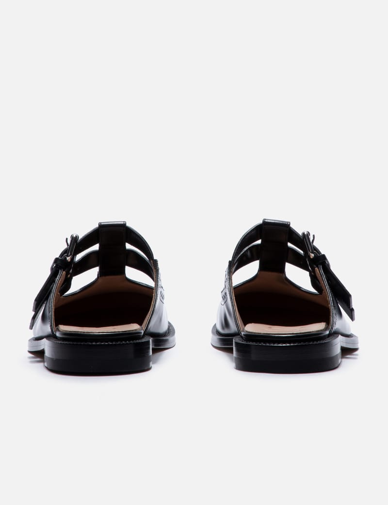 SS24 ロエベ ワックス カーフスキン Campo Mary Jane サボ Women's Campo Mary Jane mules | LOEWE | 24S
