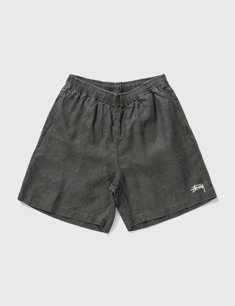 Boxy linen discount short stussy