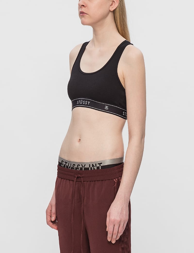 Stussy cross discount back crop top