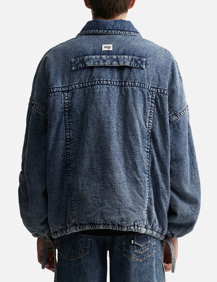 90'S J.Crew padded denim jacket, men's size XL equivalent, vintage. cotton blue type Vintage Second Hand