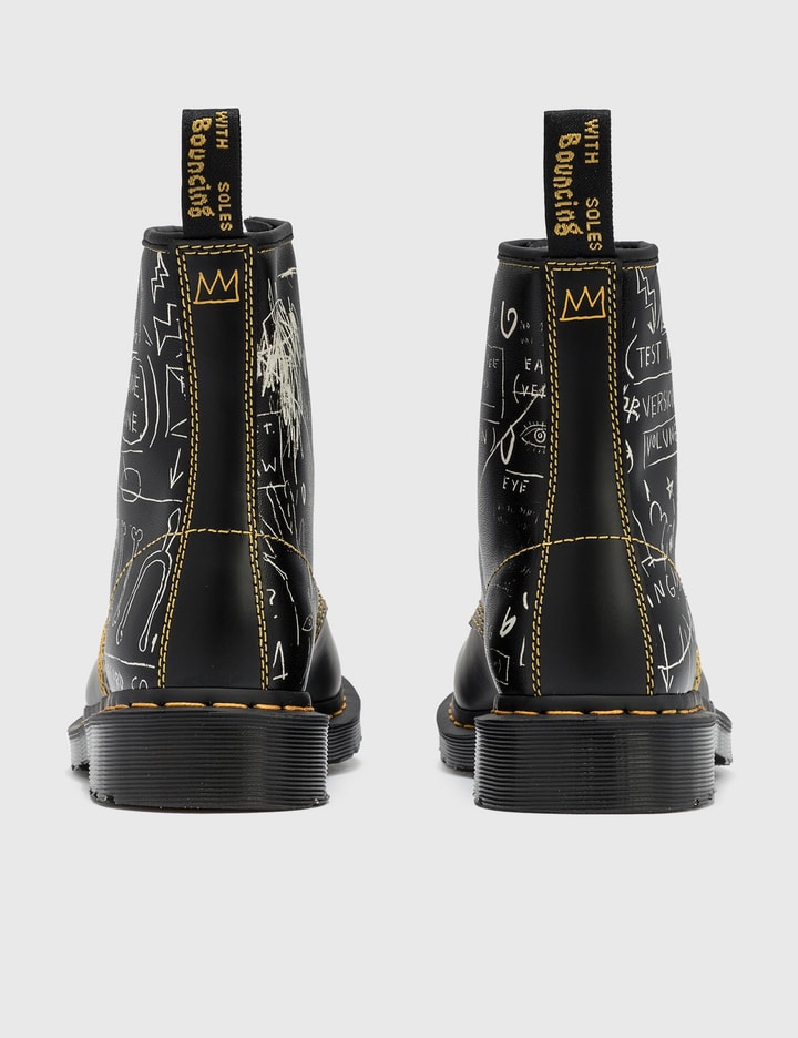 1460 basquiat leather ankle boots