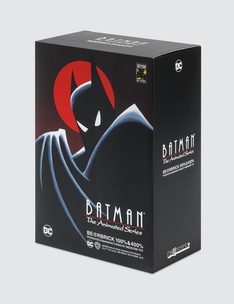 Medicom Toy - Batman Animated Be@rbrick 100% & 400% Set | HBX ...