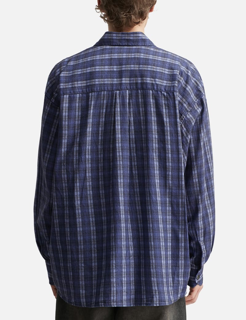 Our Legacy Borrowed Shirt - Oversized Portuguese cotton check