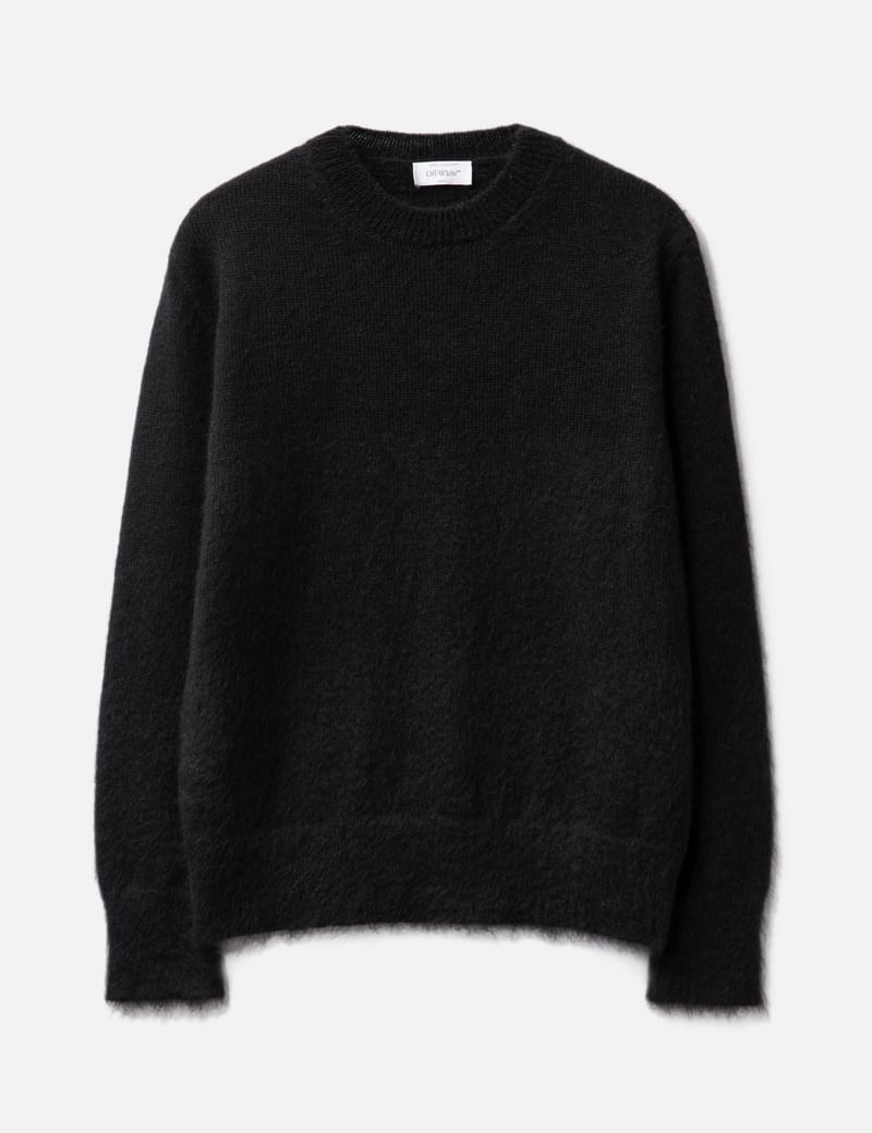 Off-White™ - Mohair Arrow Knit Crewneck | HBX - Globally Curated 