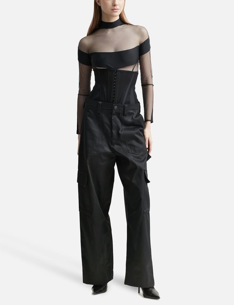 MUGLER - コルセット カーゴパンツ | HBX - ハイプビースト MUGLER - コルセット カーゴパンツ | HBX - ハイプビースト