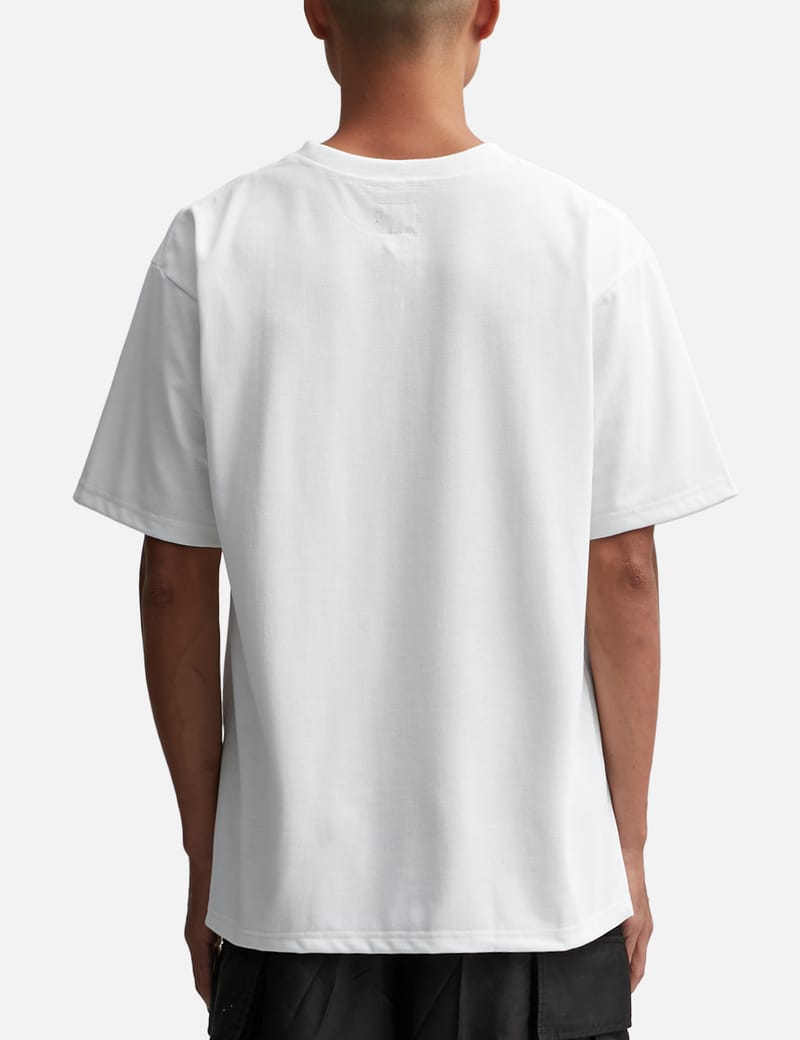 【Needles】 Short Sleeve Crewneck T-Shirt White Needles - Short Sleeve Crewneck T-shirt | HBX - Globally