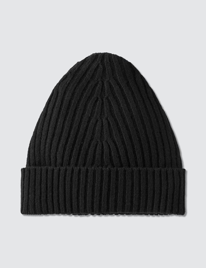Maison Margiela - Ribbed Beanie | HBX - Globally Curated