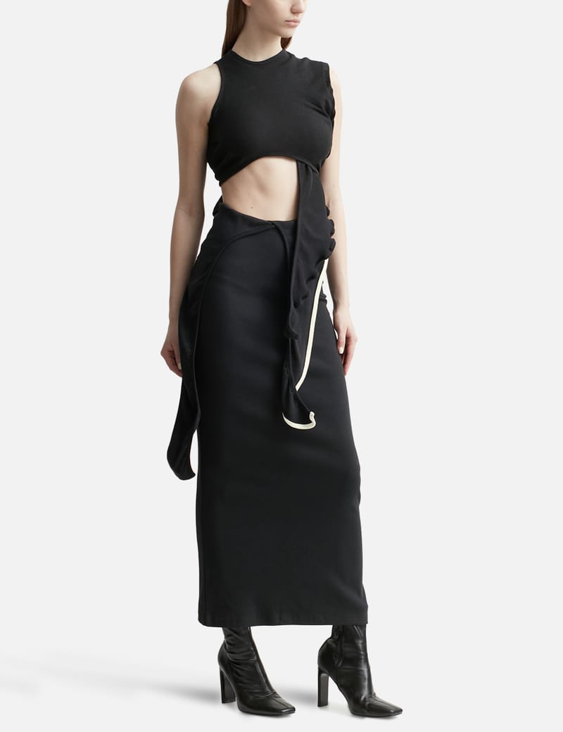Ottolinger - OTTO LOUNGE RIB SKIRT | HBX - Globally Curated