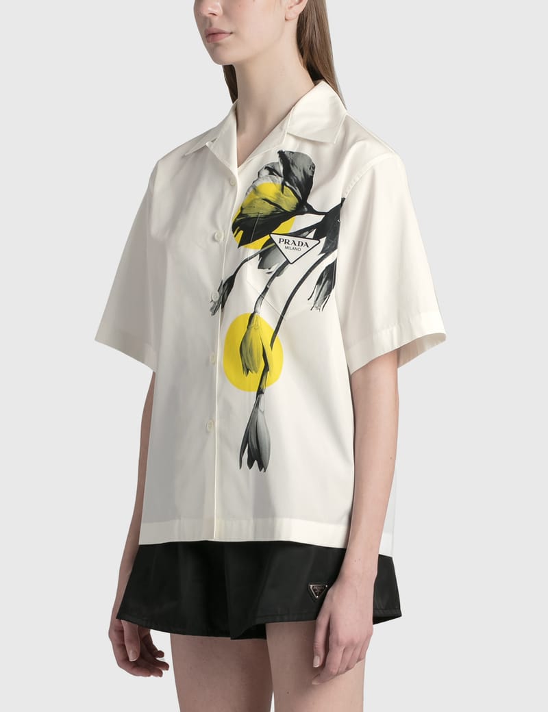 Prada - プリントポプリン シャツ | HBX