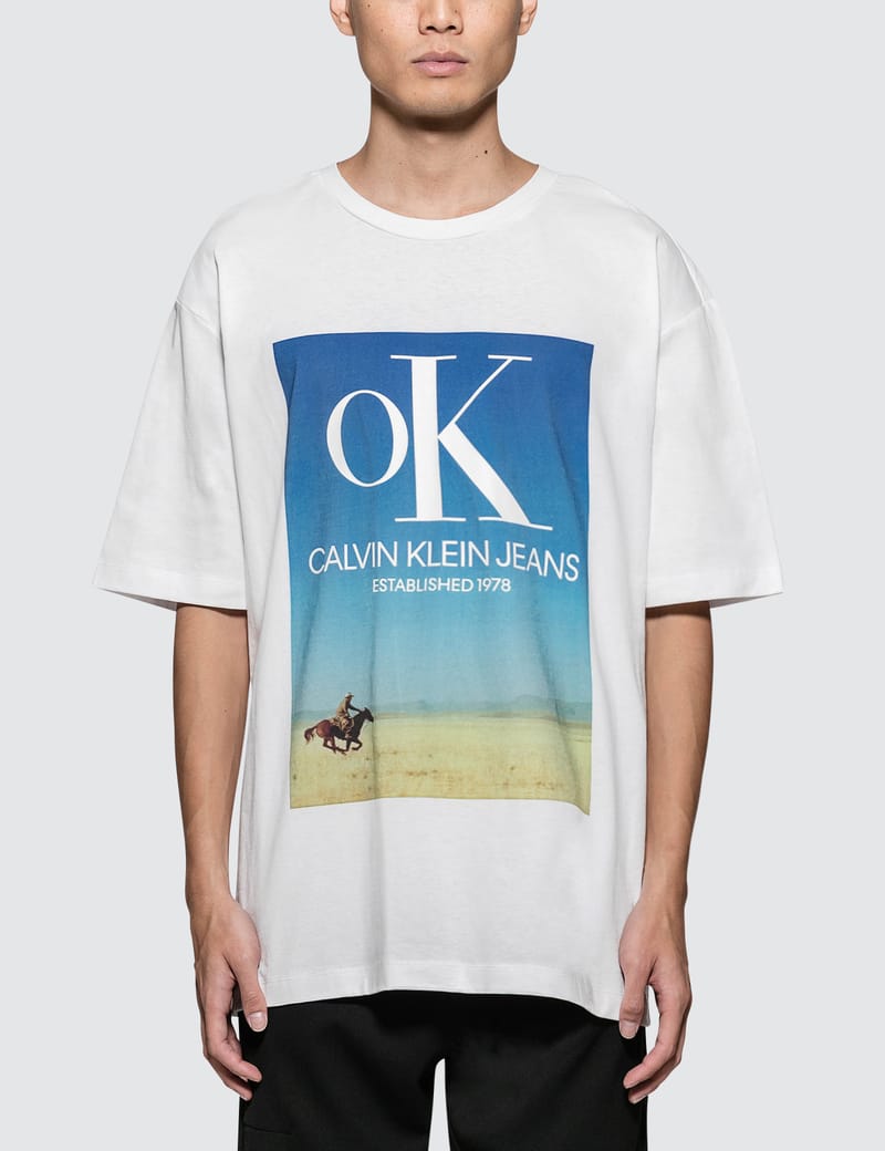 Calvin klein deals ok t shirt