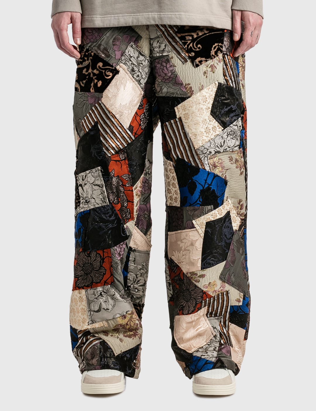 Acne Studios - Patchwork Regular Fit Trousers | HBX - Globally