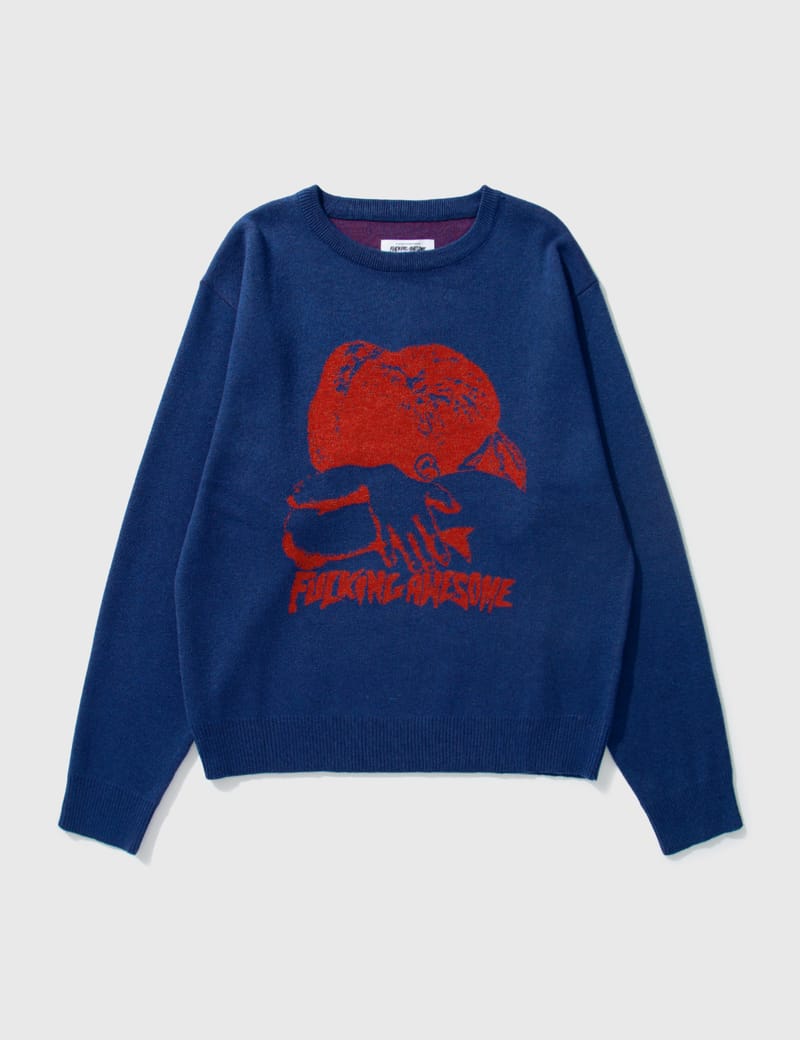 Fucking Awesome - Embrace Jacquard Sweater | HBX