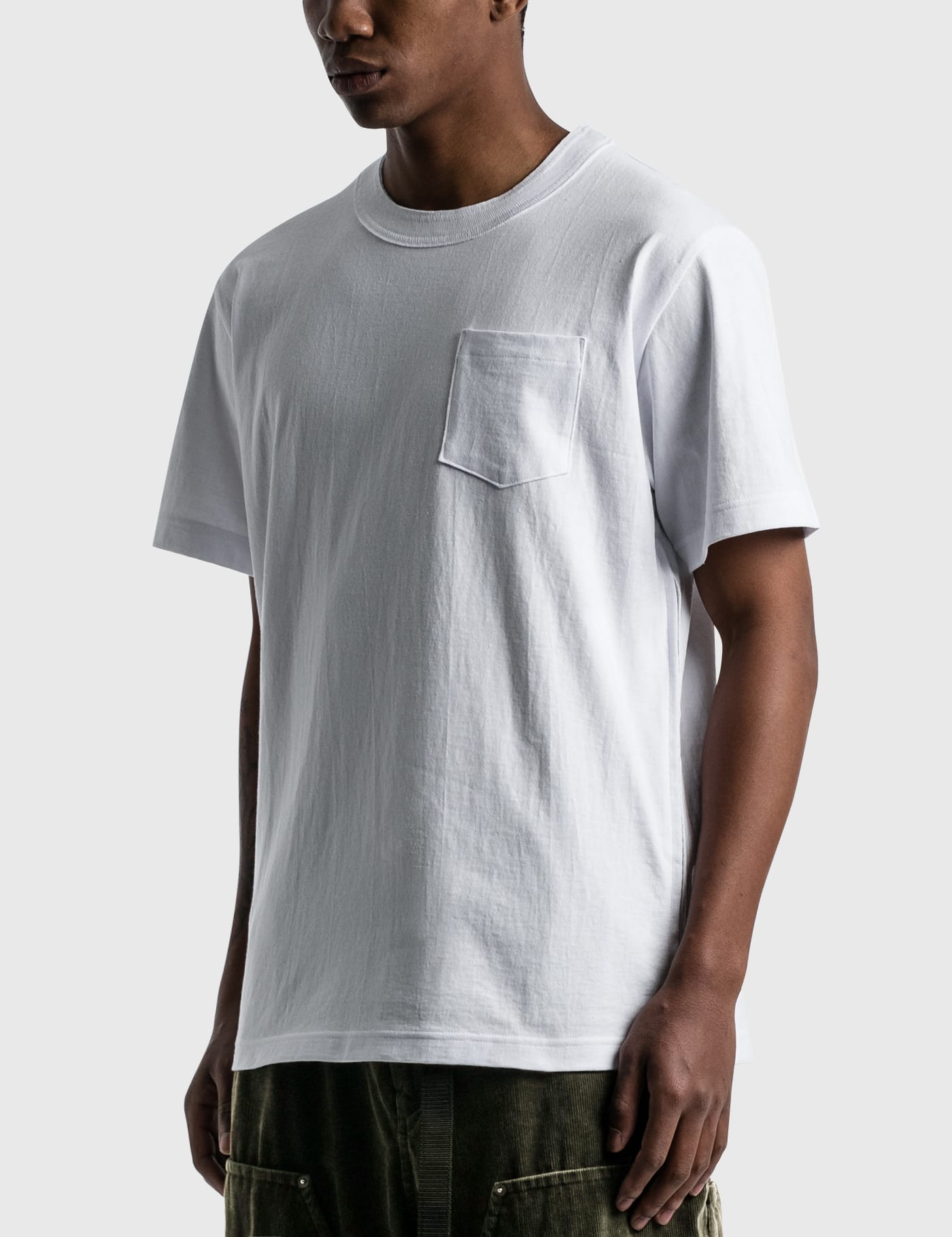 Sacai - Side Zip Cotton T-shirt | HBX - Globally Curated Fashion and  Lifestyle by Hypebeast