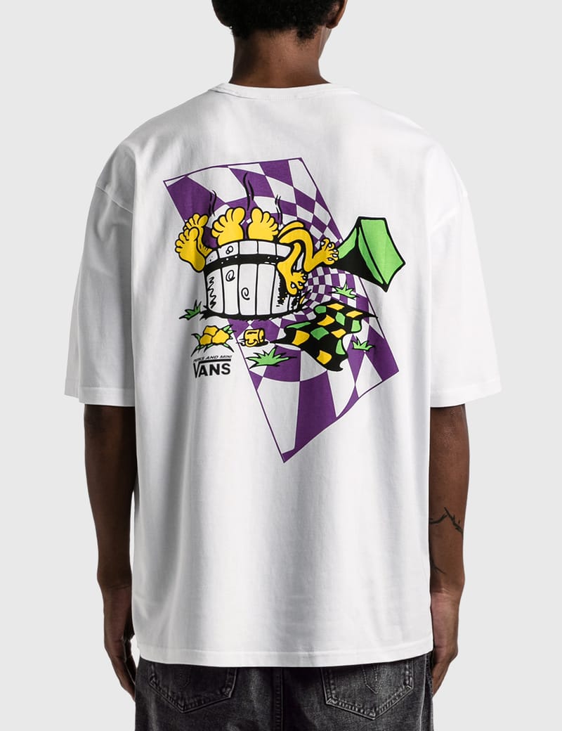 Vans purple cheap t shirt