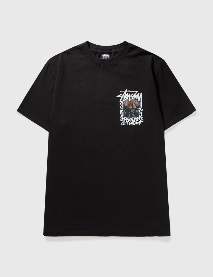 Stüssy - Camellias Dyed T-shirt | HBX - Globally Curated Fashion and ...