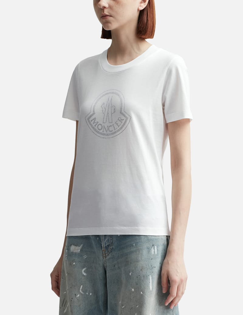 Moncler - Crystal Logo T-shirt | HBX - Globally Curated