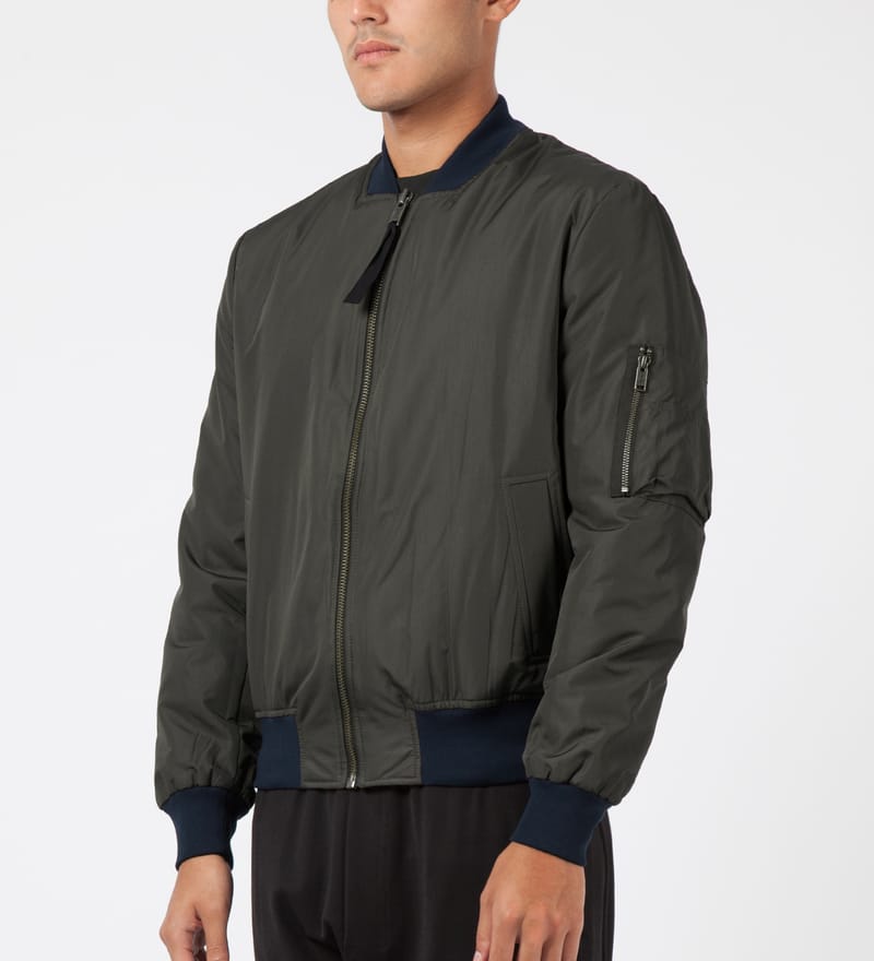 SILENT by DAMIR DOMA レザーブルゾン Silent by Damir Doma Italian Tan Leather Bomber Jacket – eluXive