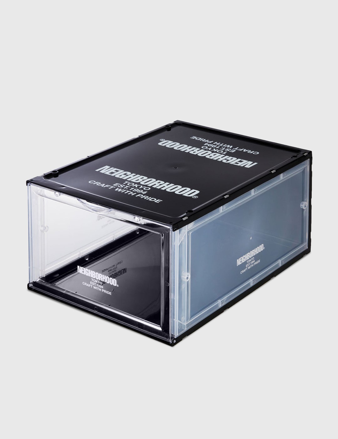 NEIGHBORHOOD - Sneaker Storage Box | HBX - Globally Curated Fashion and Lifestyle by Hypebeast