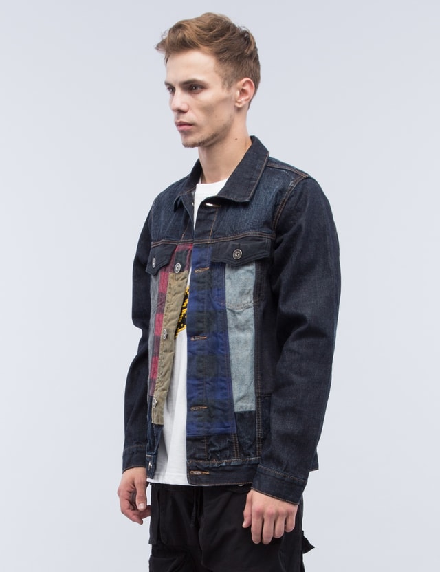 MOSTLY HEARD RARELY SEEN - Patchwork Denim Jacket | HBX