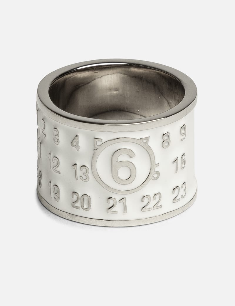 Numeric Engraved Signature Ring
