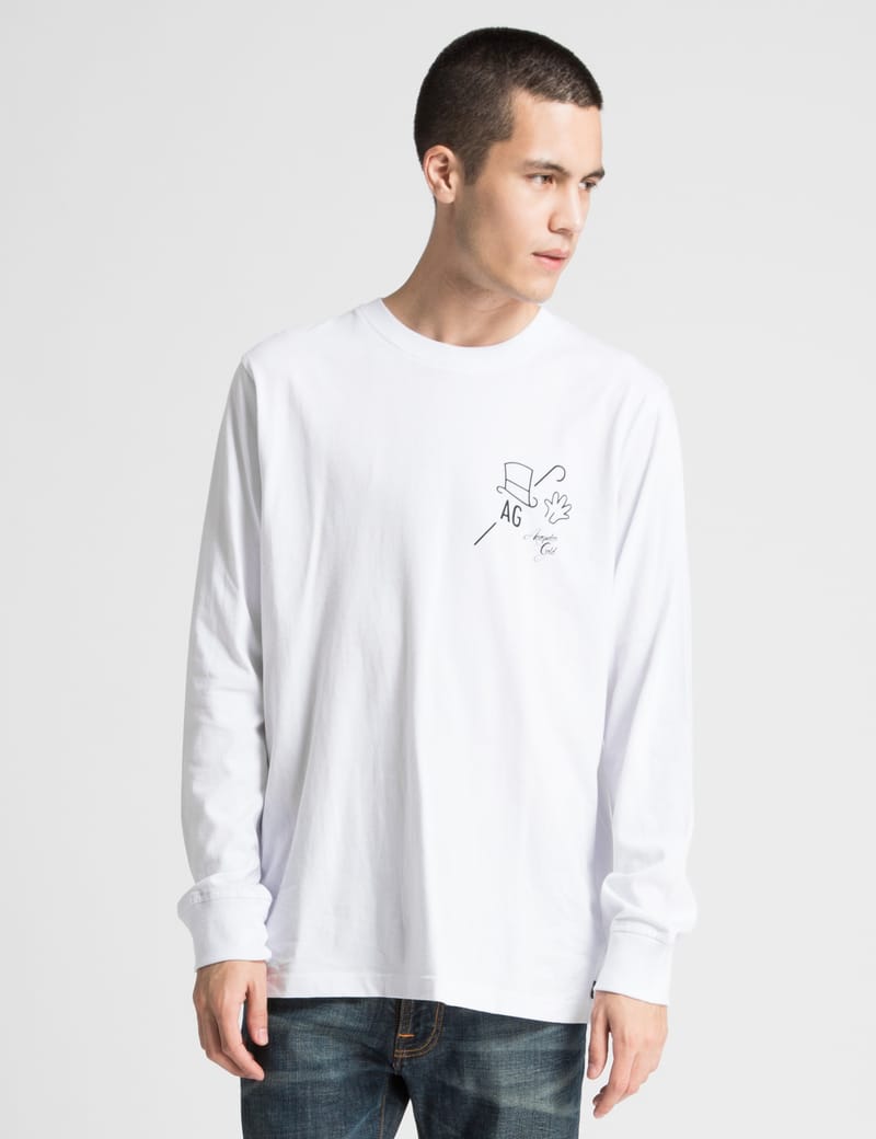 Acapulco Gold - White AG T-Shirt L/S | HBX - Globally Curated