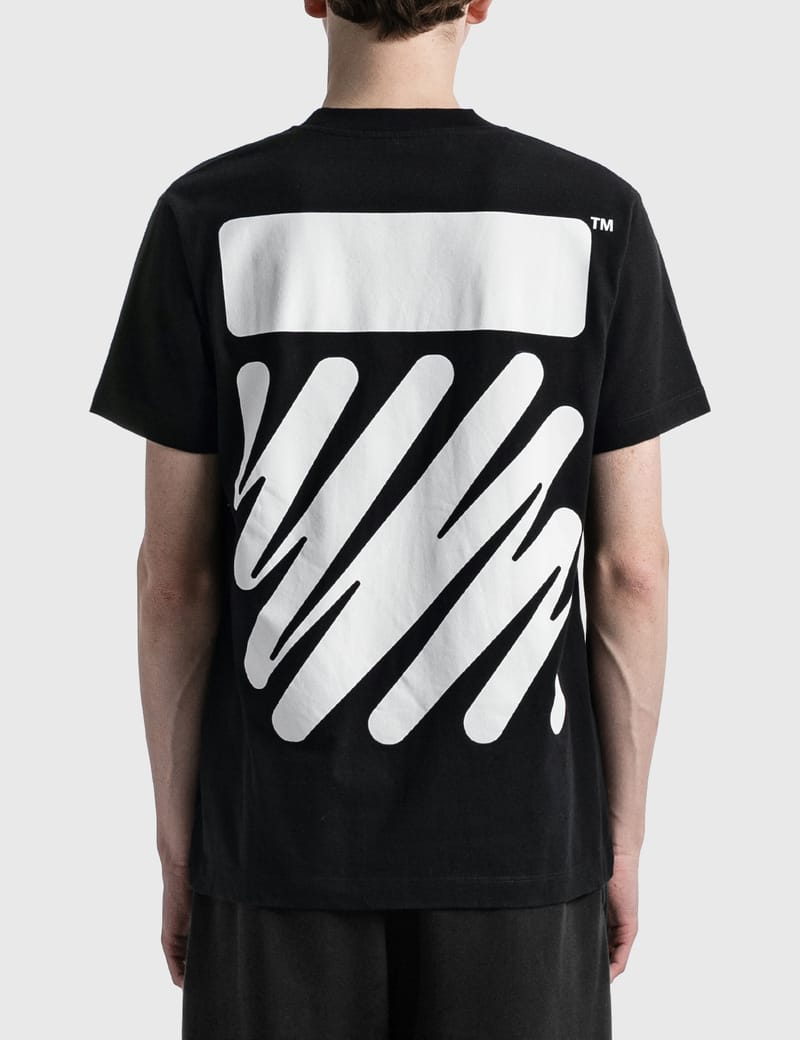 Off white t shirt diagonal sale