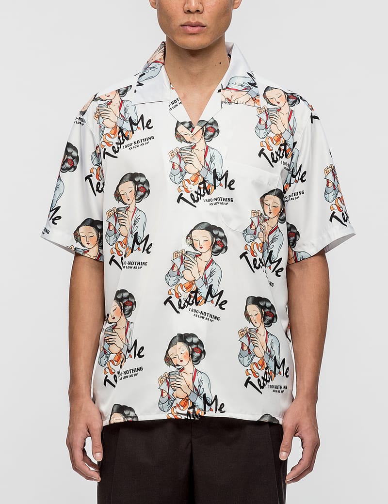 Nothing - Text Me All Over Print S/S Shirt | HBX - Globally