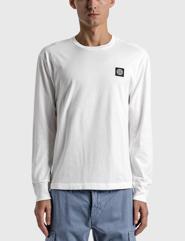 Stone Island - Jersey Cotton Long Sleeve T-shirt | HBX - Globally ...