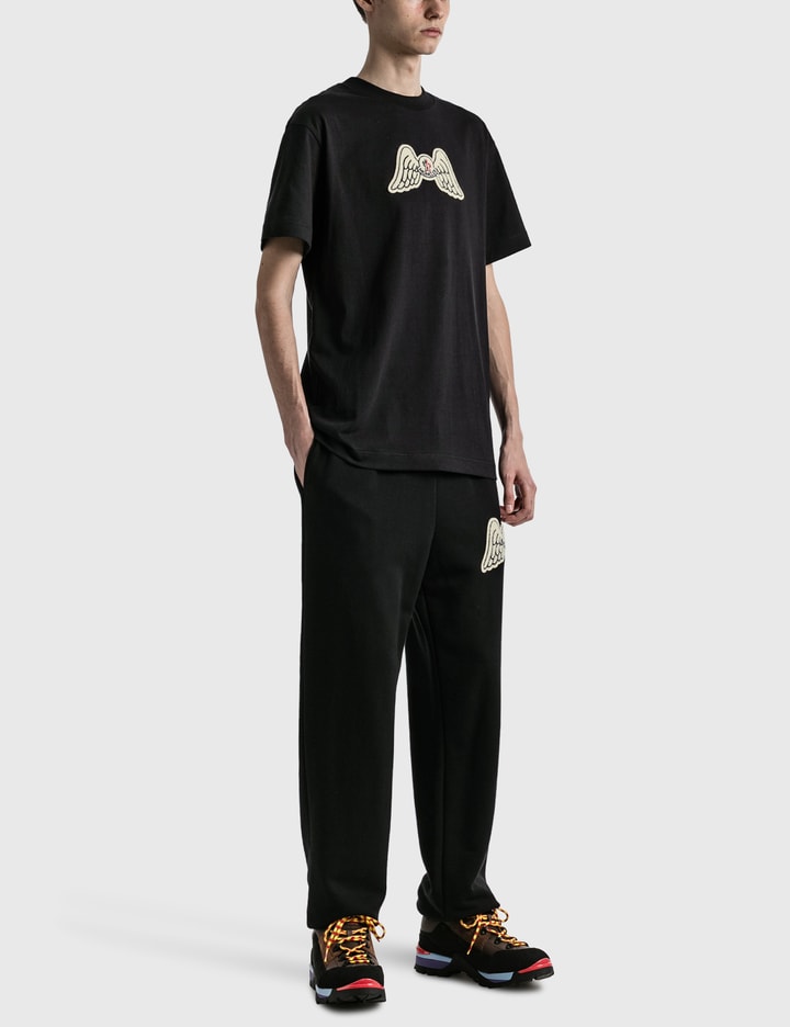 Moncler Genius - 8 Moncler Palm Angels Wing Patch Sweatpants | HBX ...